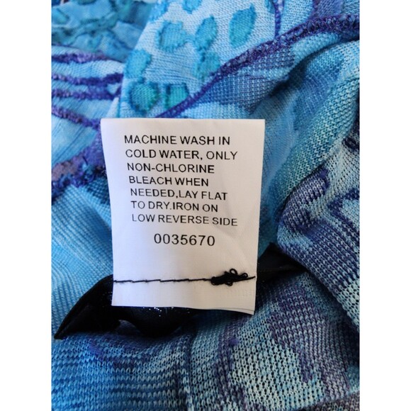 CREATION Burn Out Kimono-Style Cardigan Plus Size 3X - Picture 8 of 8